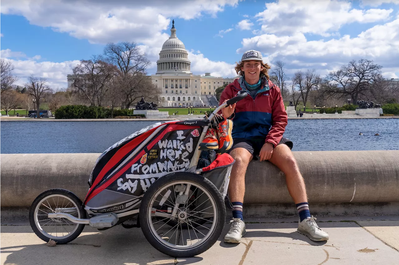 This Man Walked From Washington State to Washington, DC