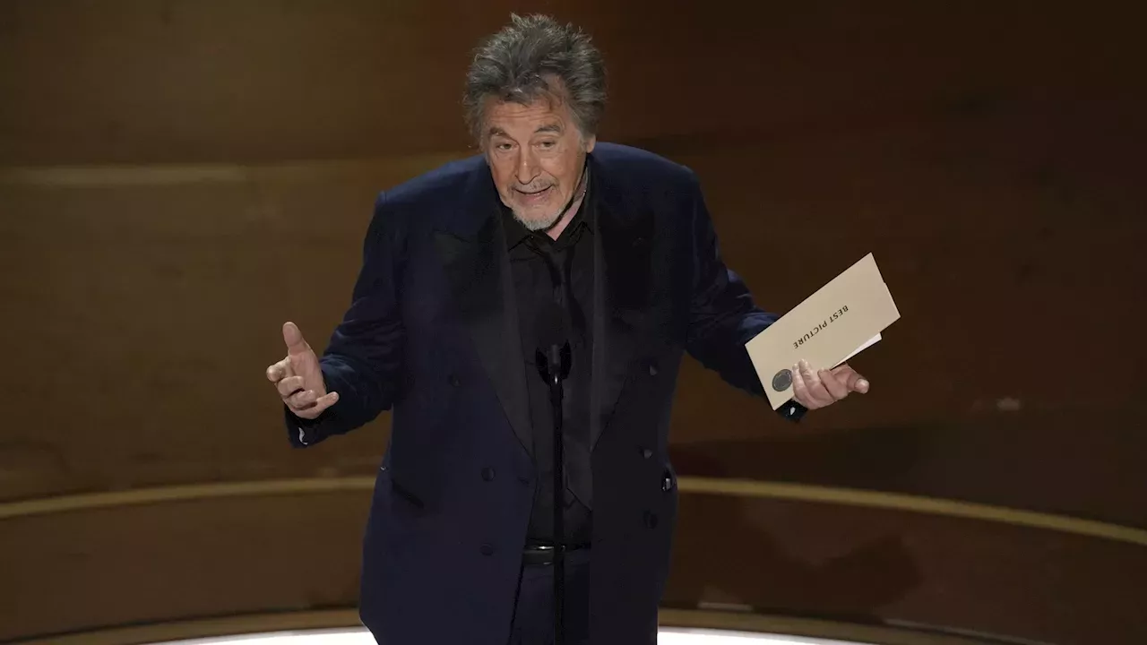 Heres Why Al Pacino Did Not Read The Nominees While Presenting Best Picture Award For 