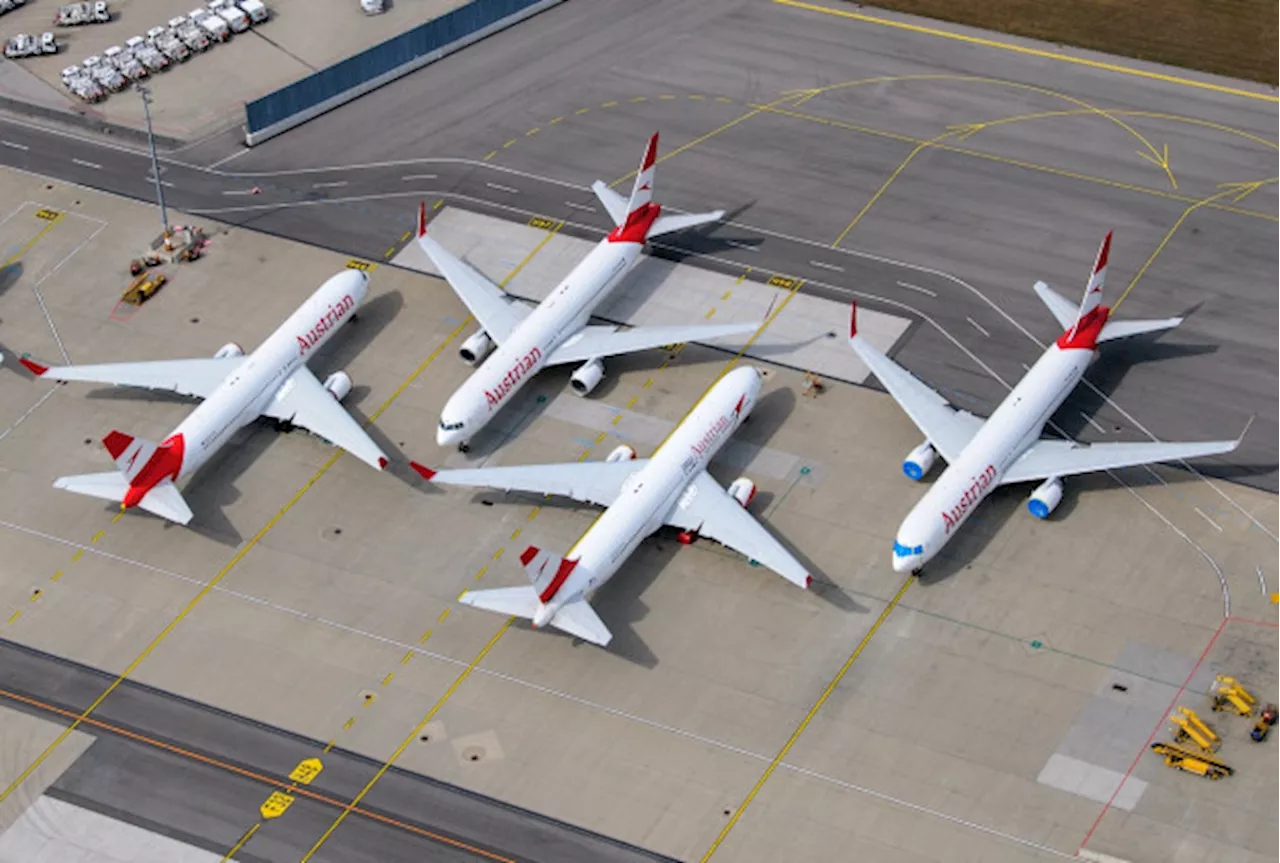 Austrian streicht Donnerstag über 100 Flüge: Tarifstreit lähmt Flugbetrieb