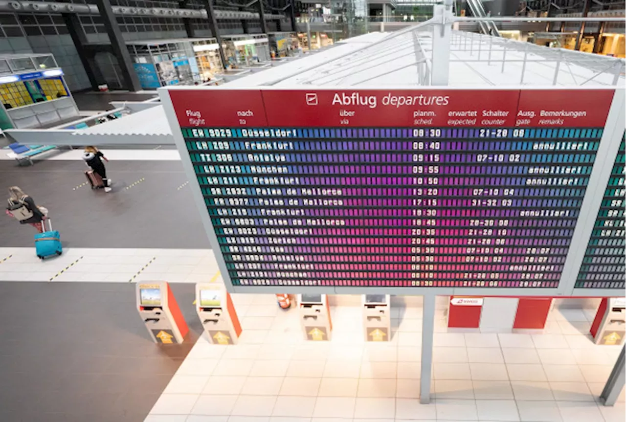 Erneute Streiks Bei Bahn Und Lufthansa Legen Verkehr Lahm | Deutschland ...