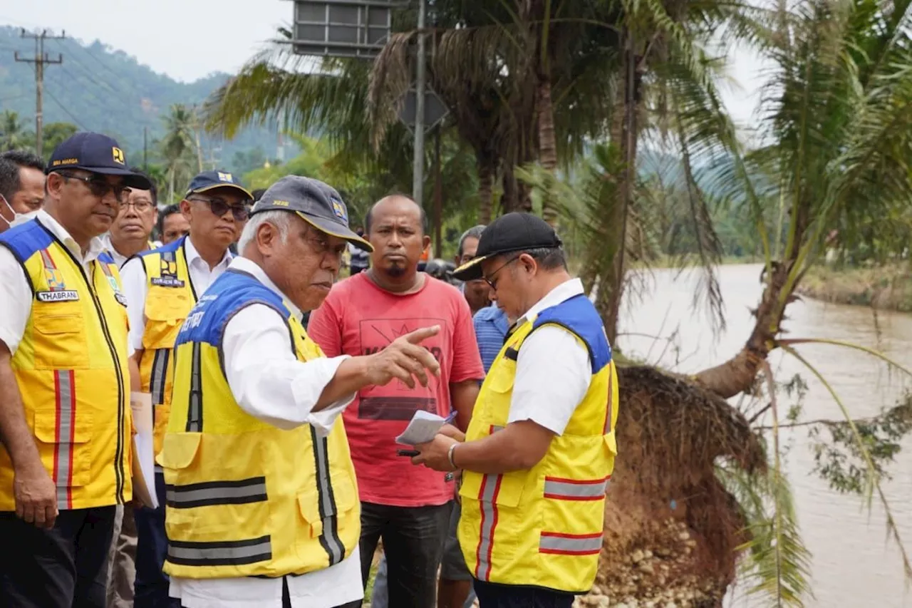 Menteri PUPR targetkan penanganan banjir Sumbar tuntas dalam dua pekan