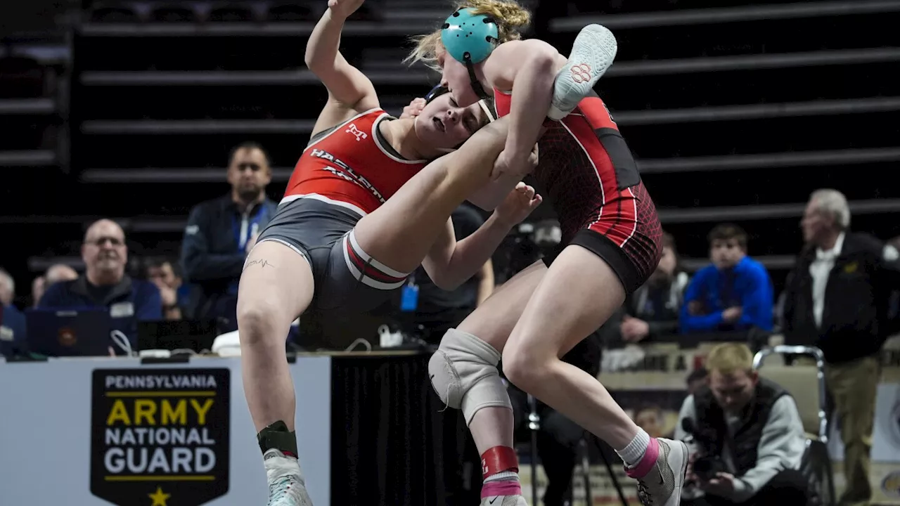 Girls are falling in love with wrestling, the nation's fastest-growing high school sport