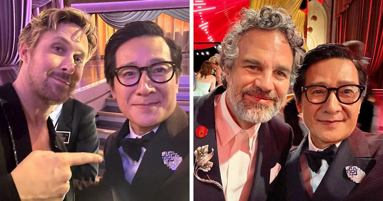 Ke Huy Quan Goes On Epic Selfie Spree With The Big Stars At Oscars 2024