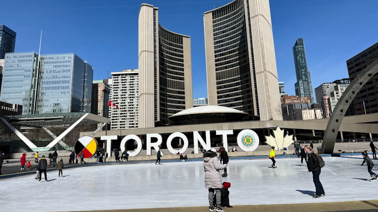 Sunshine and mild temperatures mark the start of March Break in Toronto