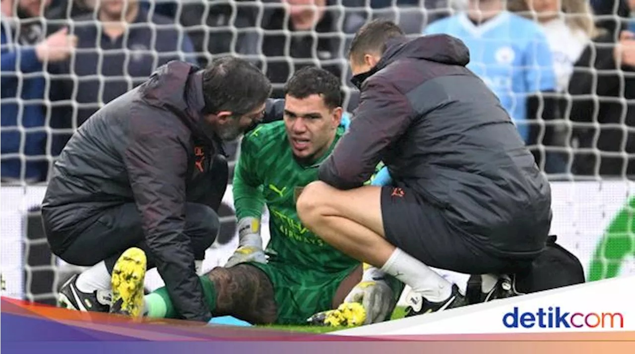 Ederson Cedera, Bisa Absen dalam Big Match Man City Vs Arsenal