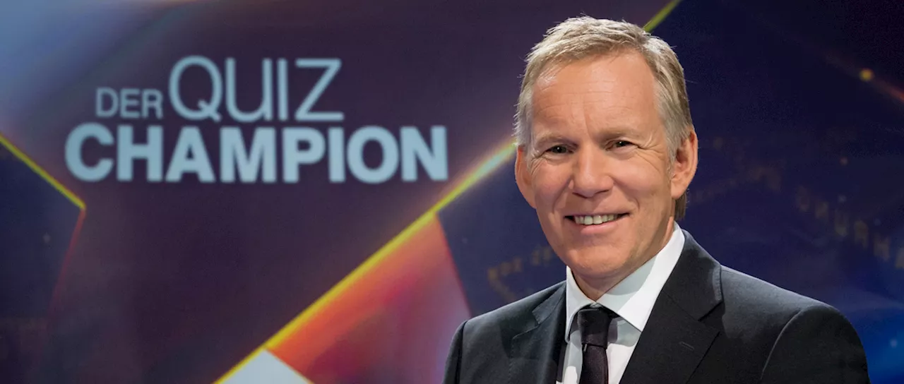 ZDF plant erstes 'Doppel-Special' beim 'Quiz Champion'