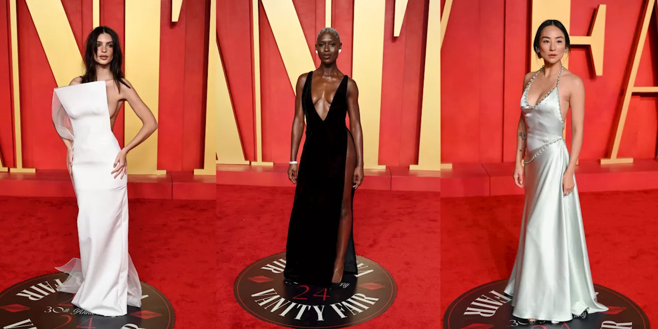 Fashion-forward Ensembles at the 2024 Vanity Fair Oscar Party