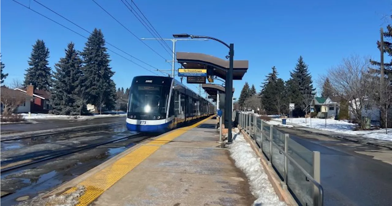 Edmonton police investigating after man ‘shoved’ into path of Valley Line LRT train