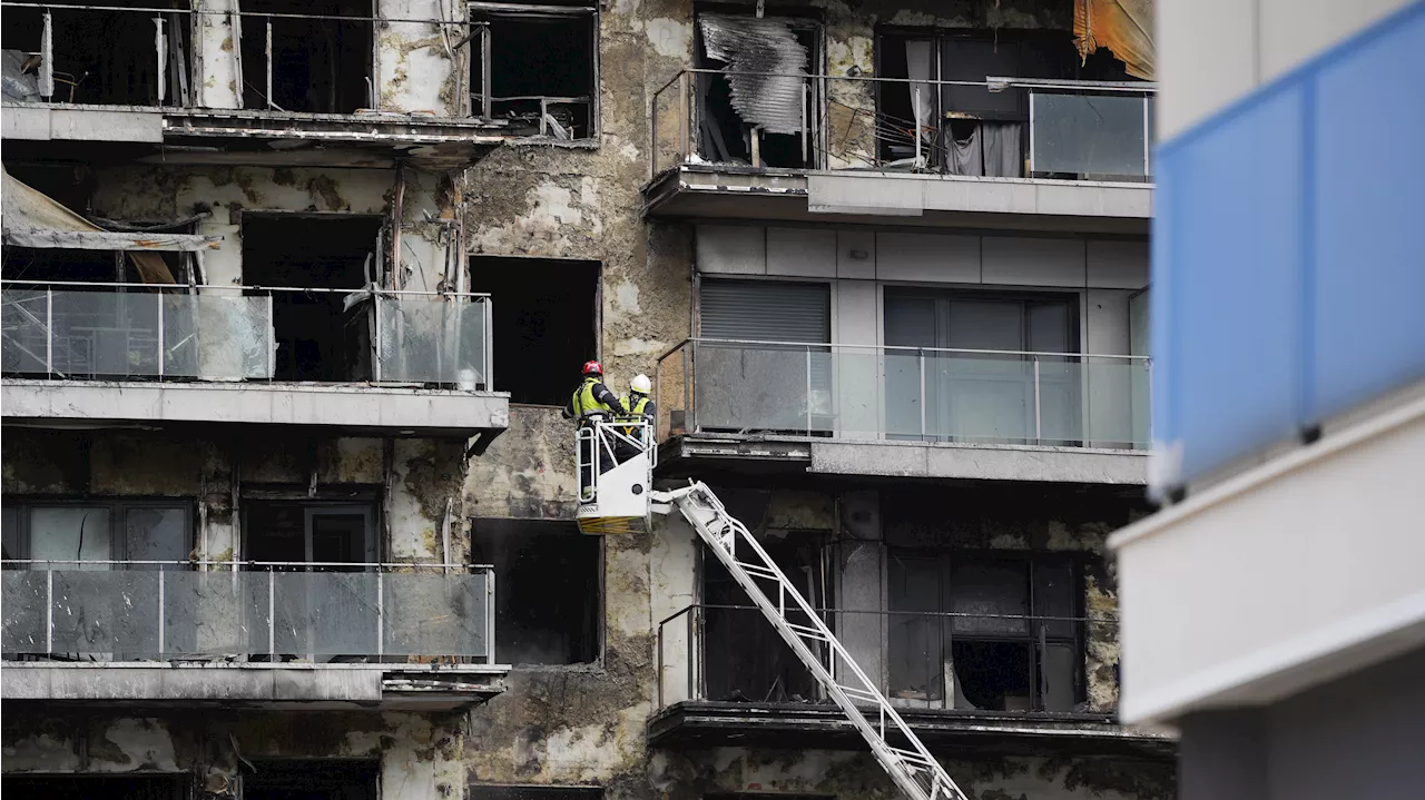 Un electrodoméstico pudo originar el incendio de Campanar, Valencia