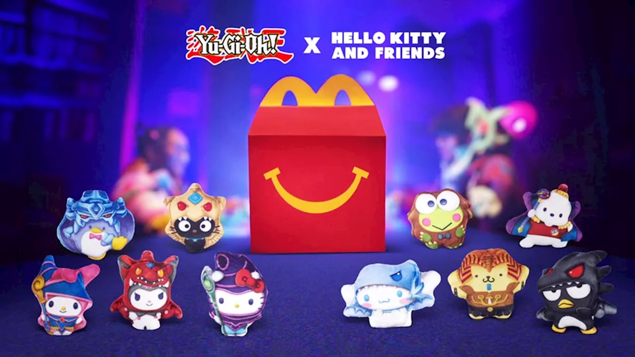 McDonald's Collaborates with Hello Kitty and Yu-Gi-Oh for New Happy Meal Toys