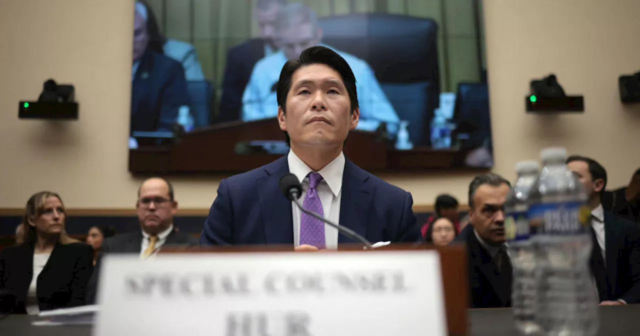 Robert Hur defends special counsel report at tense House hearing on Biden documents probe