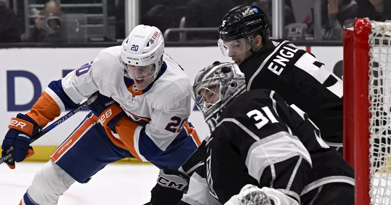 David Rittich and Kings shut out Islanders to keep hold of third in Pacific