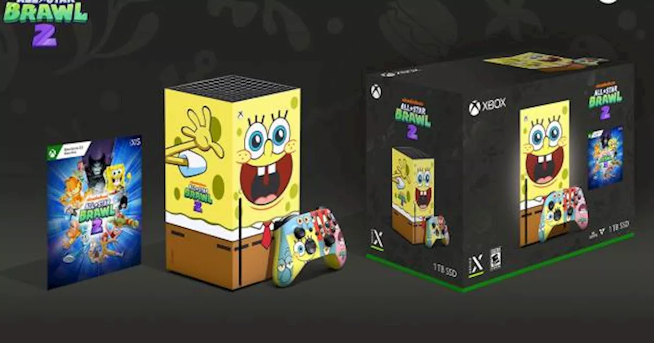 Gratis: Xbox está regalando el nuevo Series X de Bob Esponja; así puedes ganarlo