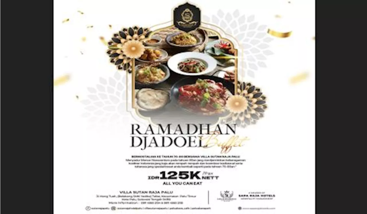 Sultan Raja Hotel dan Villa Palu Gelar Ramadhan Djadoel Saat Buka Puasa