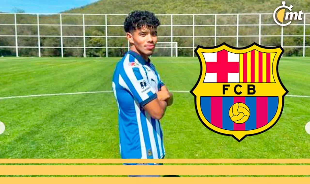 ¡Calidad! Monterrey firmó a dos jugadores de la FC Barcelona Academy