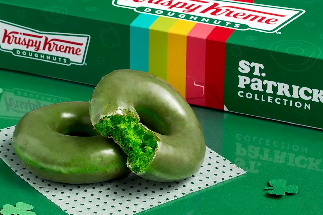 Krispy Kreme Has Free Green Donuts for 3 Days — If You Wear Green for St. Patrick’s Day