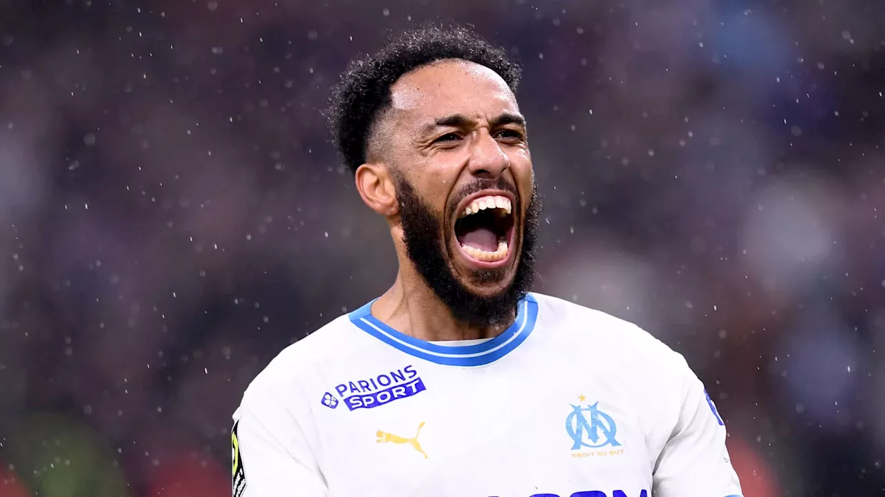 OM: les stats impressionnantes d’Aubameyang, de plus en plus décisif sous le maillot marseillais