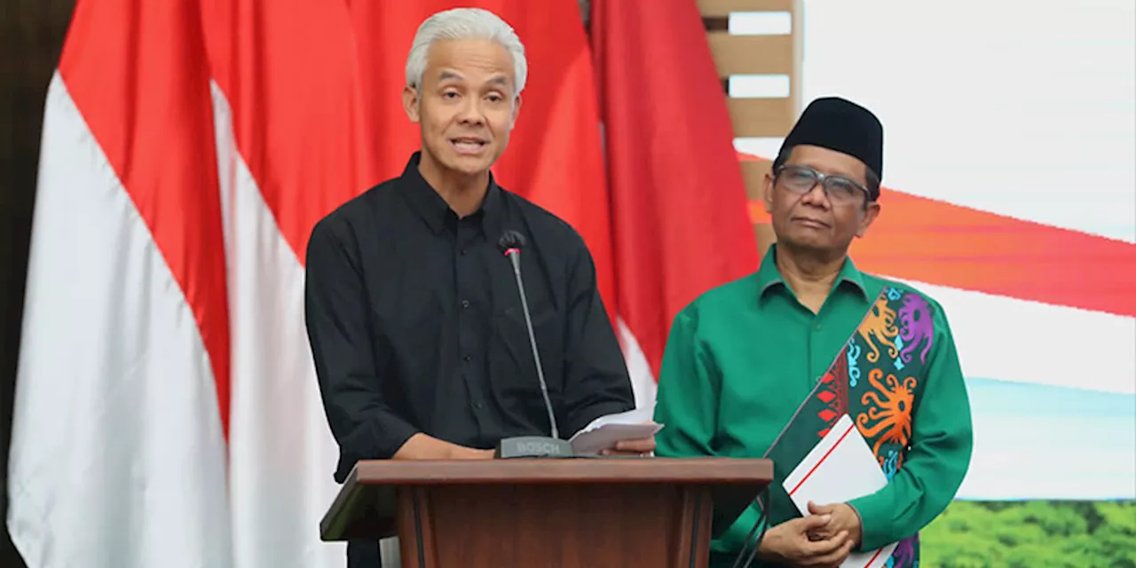 Ganjar-Mahfud Keok di Kandang Banteng, Selisih 5,8 Juta Suara dengan Prabowo-Gibran