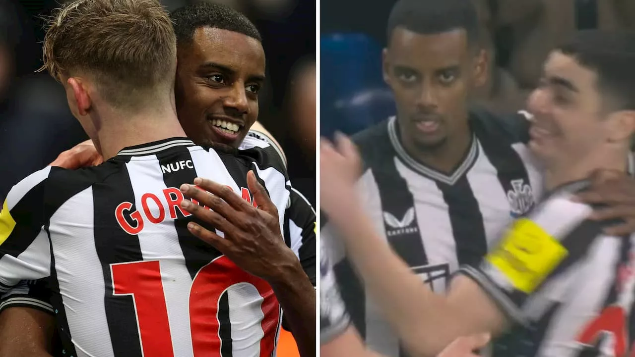 Alexander Isak målskytt när Newcastle föll mot Chelsea