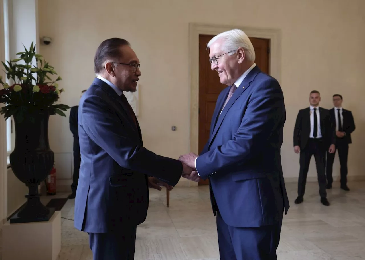 Anwar meets German President in Berlin