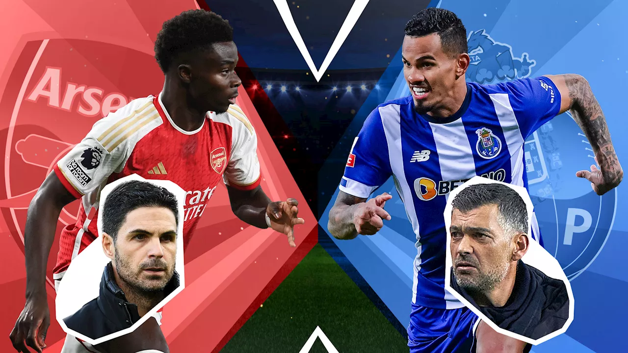 Arsenal's Champions League Quarter-Final Bid against Porto