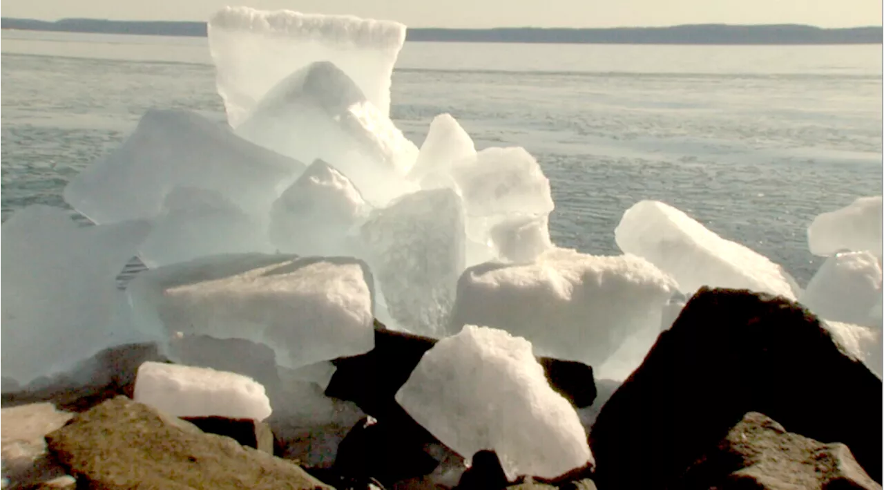 'Blue' ice makes a comeback at Silver Harbour