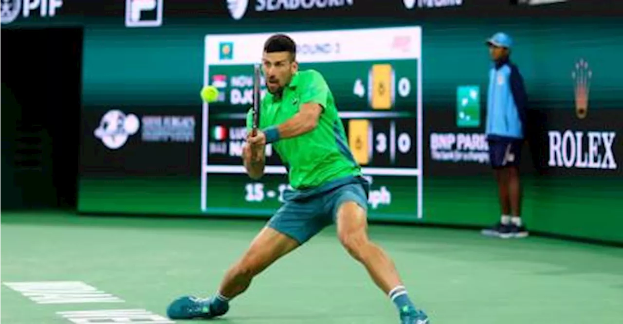 Djovokic crashes out of indian wells to world number 123 Nardi