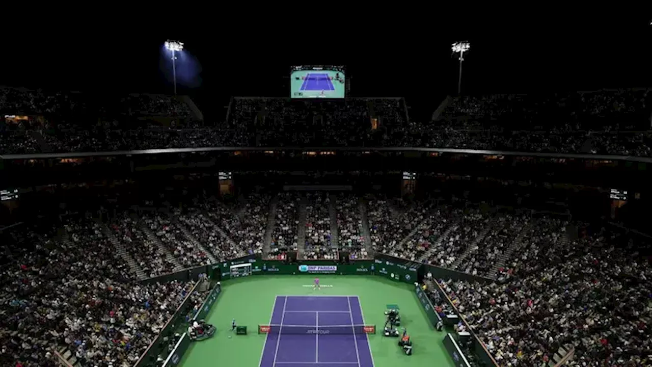 Fan del América interrumpe partido de tenis en Indian Wells con insólito grito