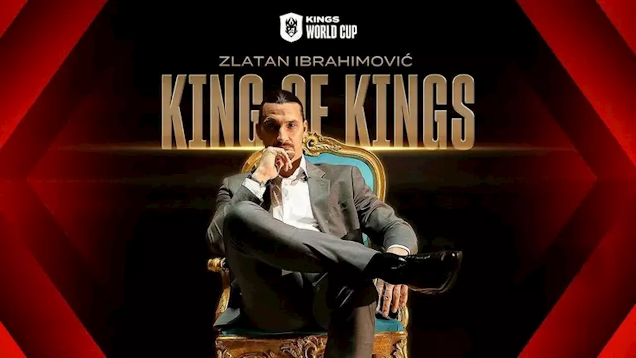 Zlatan Ibrahimovic es anunciado en la Kings World Cup como presidente