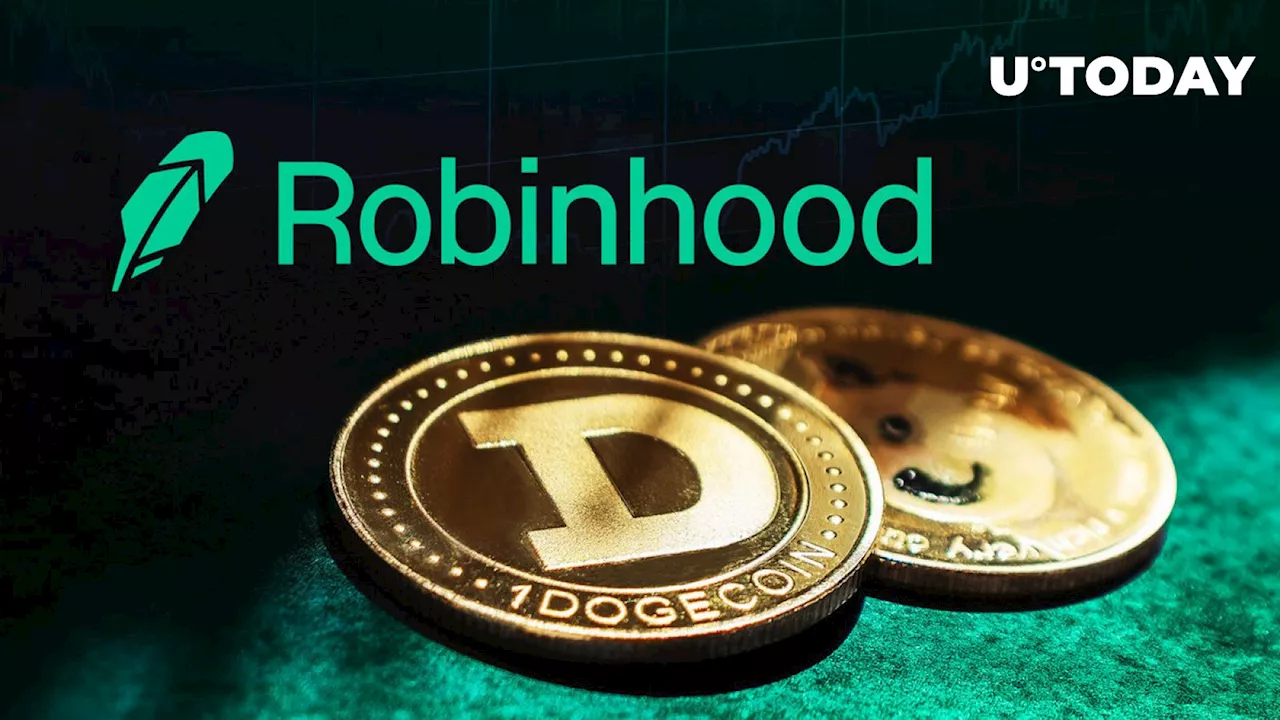 Over 150 Million Dogecoin (DOGE) Transferred to Robinhood