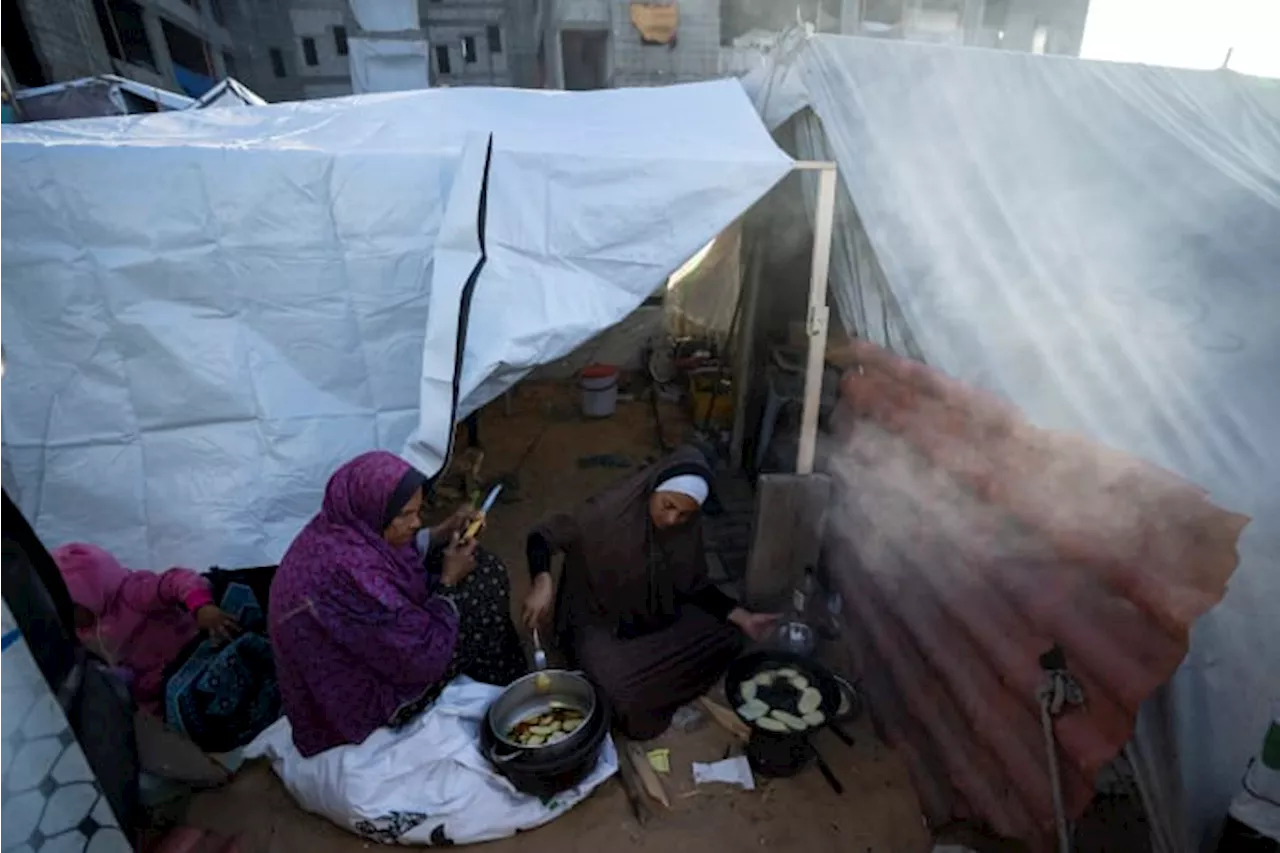 Aid ship sets sail to Gaza, where hundreds of thousands face starvation 5 months into war