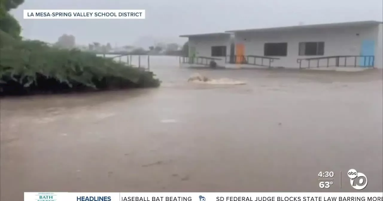 La Mesa-Spring Valley School District honoring flood heroes