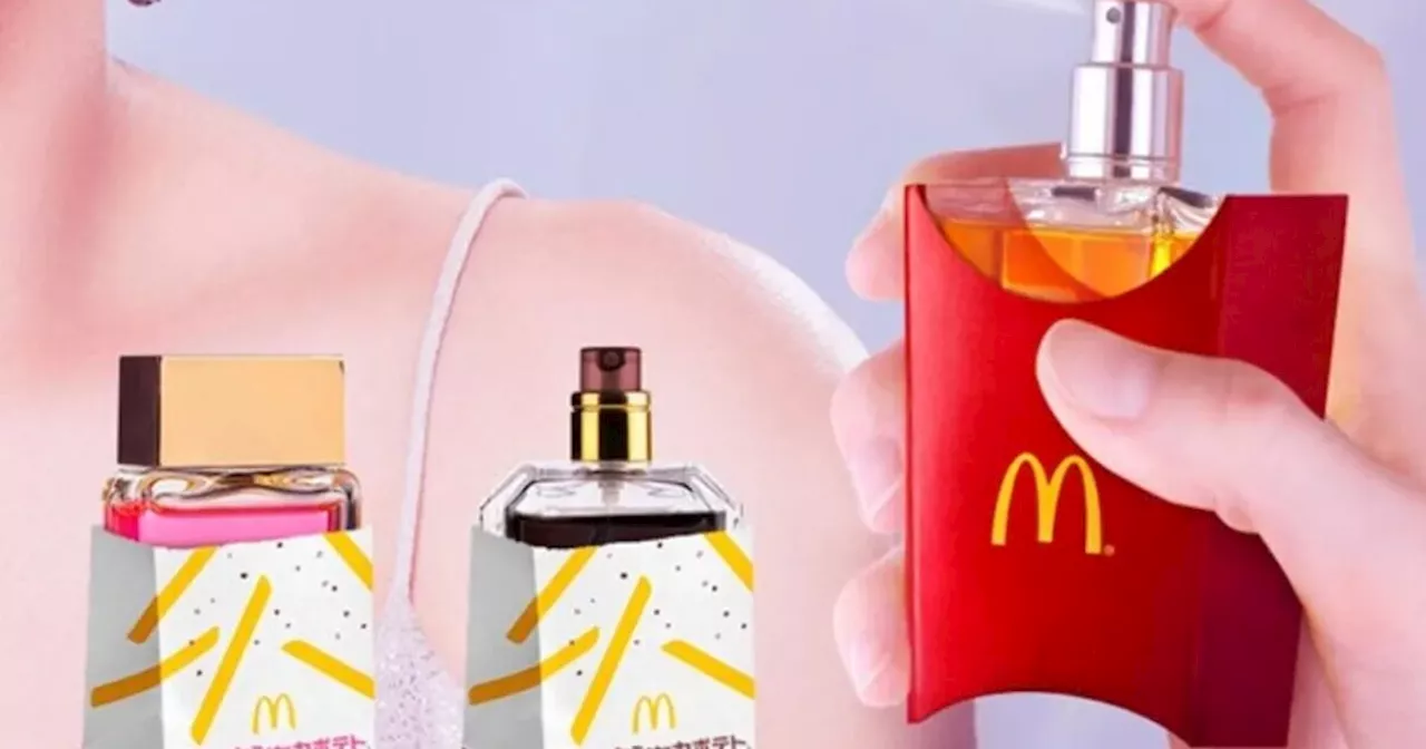 McDonald’s Japan may be launching a line of french fry-scented perfumes