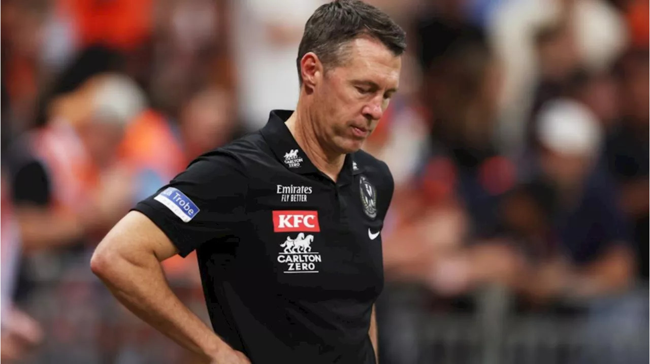 Collingwood coach Craig McRae amazed by Magpies’ simple errors in loss to GWS Giants