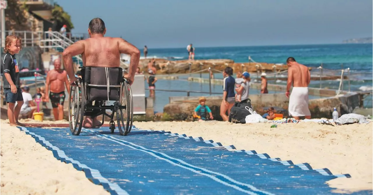 Push for change as less than 2 per cent of Australian beaches deemed accessible