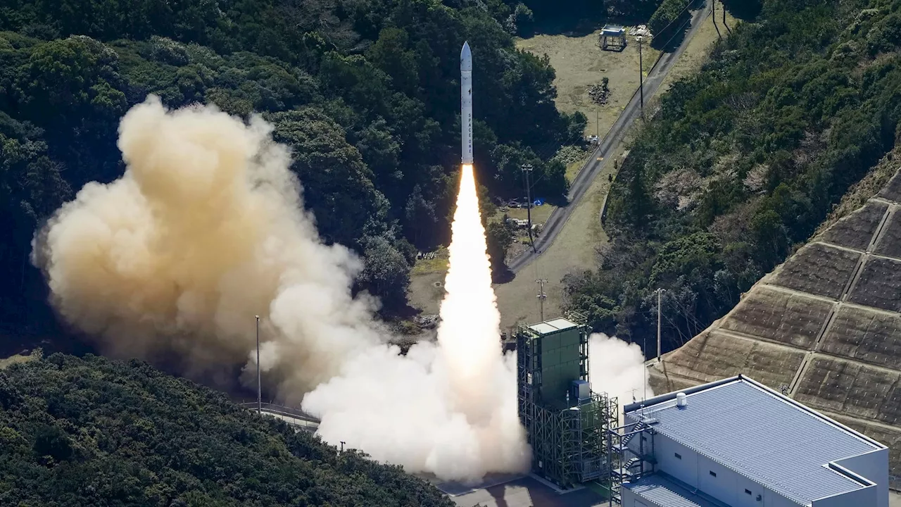 Rocket trying to put a satellite into orbit explodes moments after liftoff in Japan