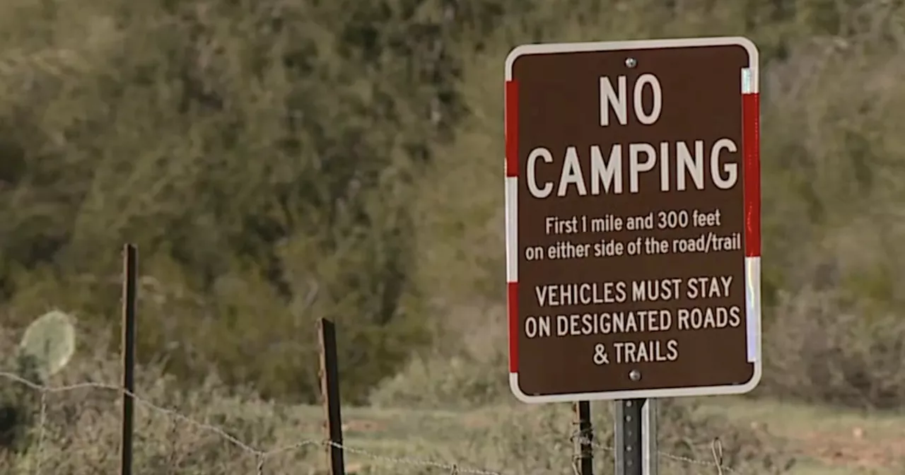 Pinal County leaders creating task force to address illegal camping in Apache Junction area