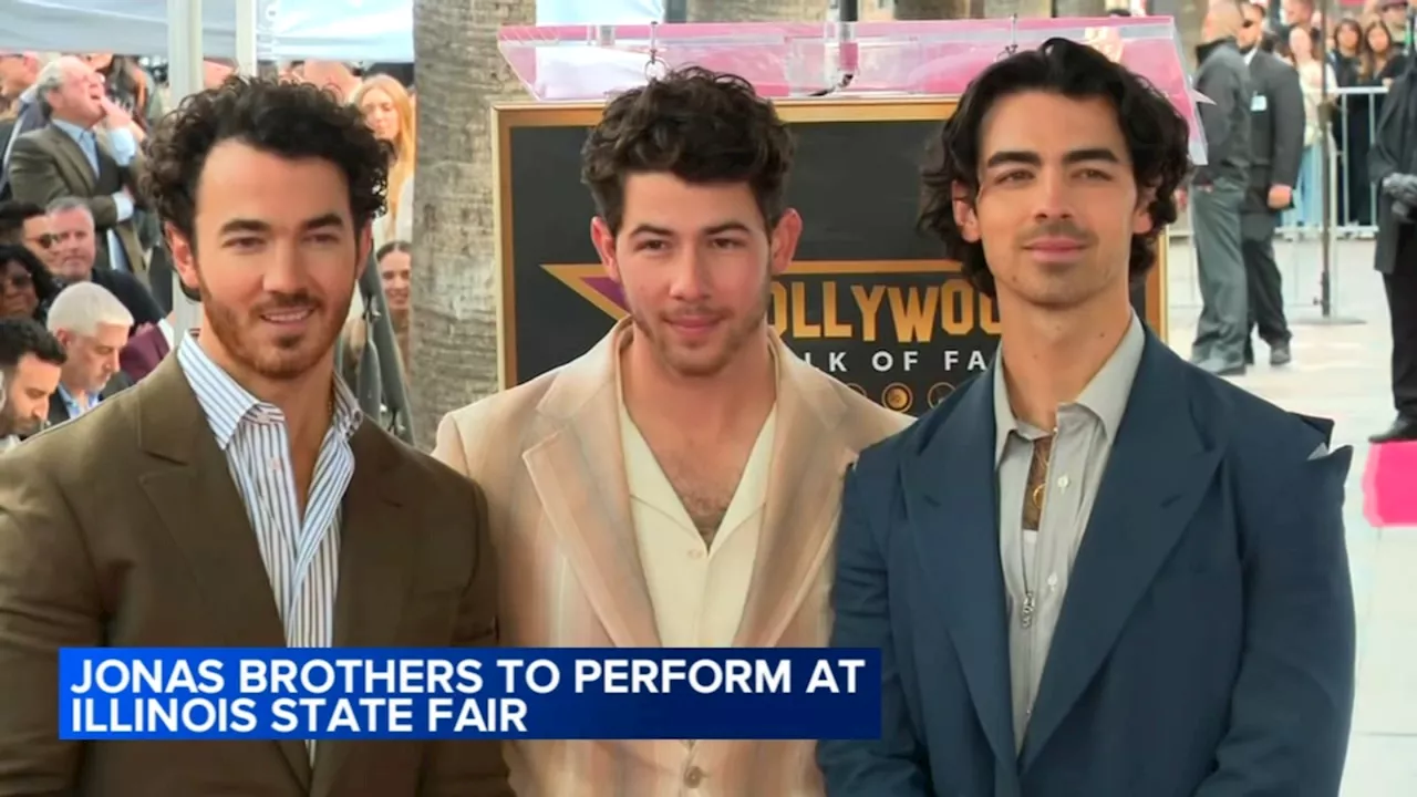 Jonas Brothers to headline at Illinois State Fair Grandstand 2024