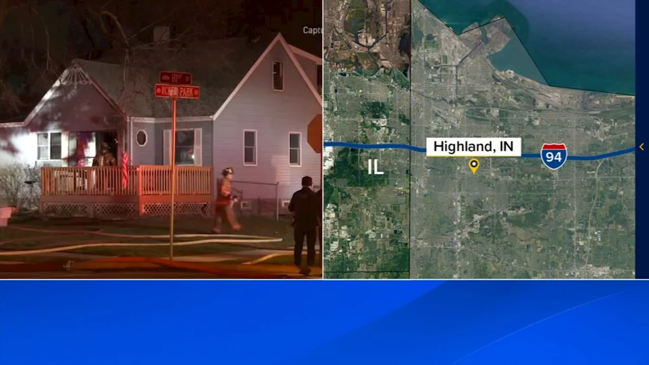 Man dead after fire breaks out at Highland, Indiana home: officials