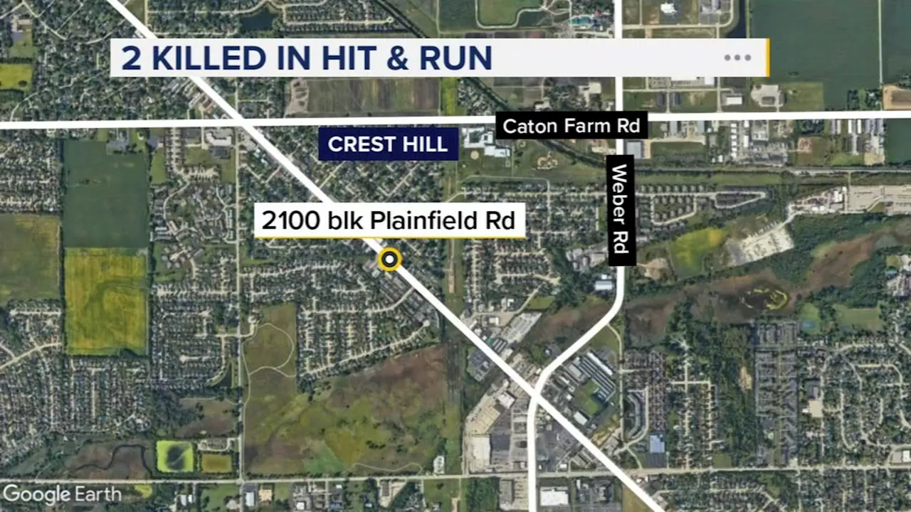 Police recover vehicle involved in Crest Hill hit-and-run crash that killed 2 pedestrians