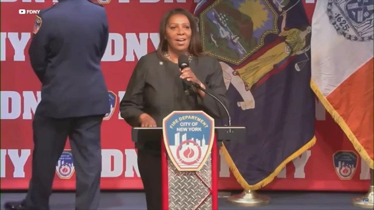 No investigation into who booed AG Letitia James at firefighter ceremony, FDNY says