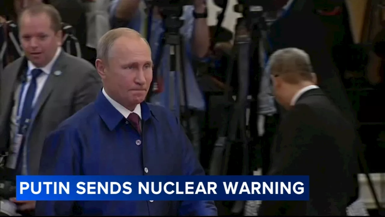 Putin warns again that Russia is ready to use nuclear weapons if its sovereignty is threatened