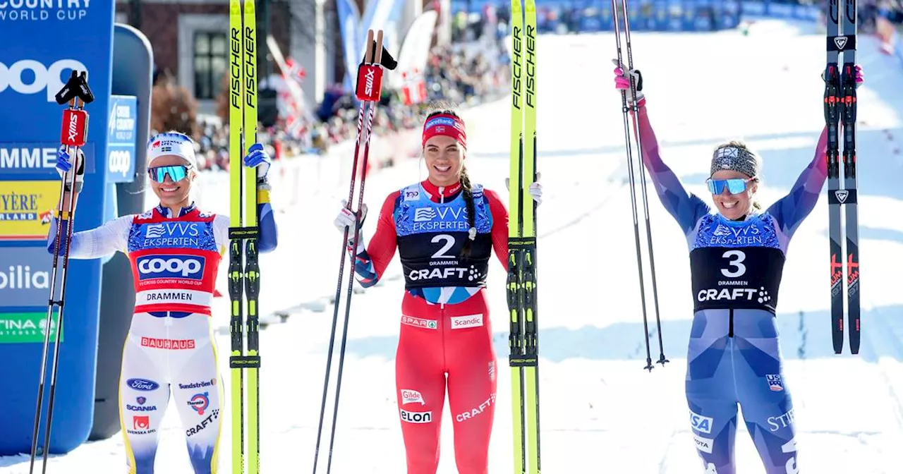 Anchorage cross-country skier Brennan claims third place at World Cup sprint race in Norway