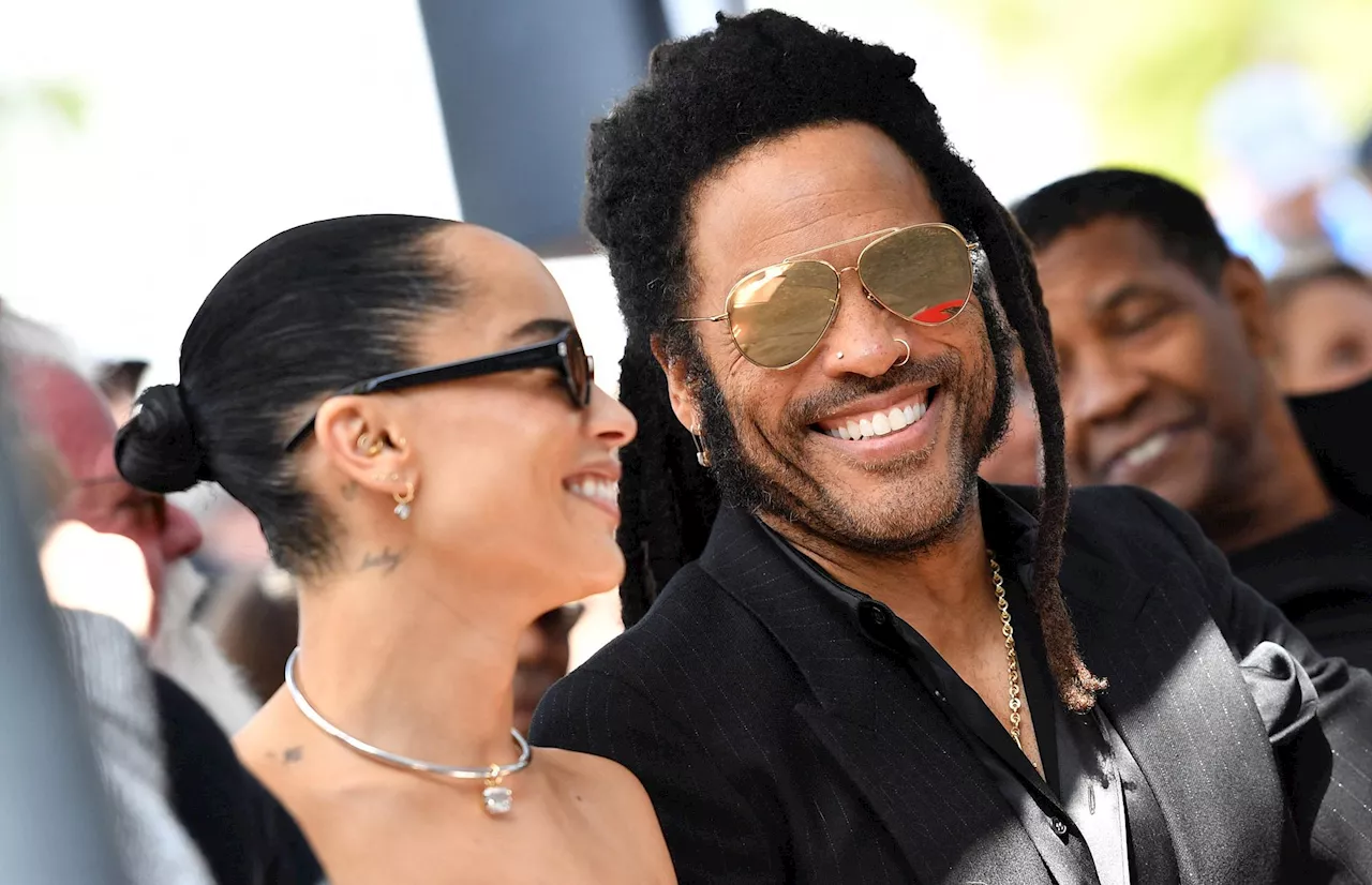 Lenny Kravitz e la Walk of Fame: l'ironia della figlia