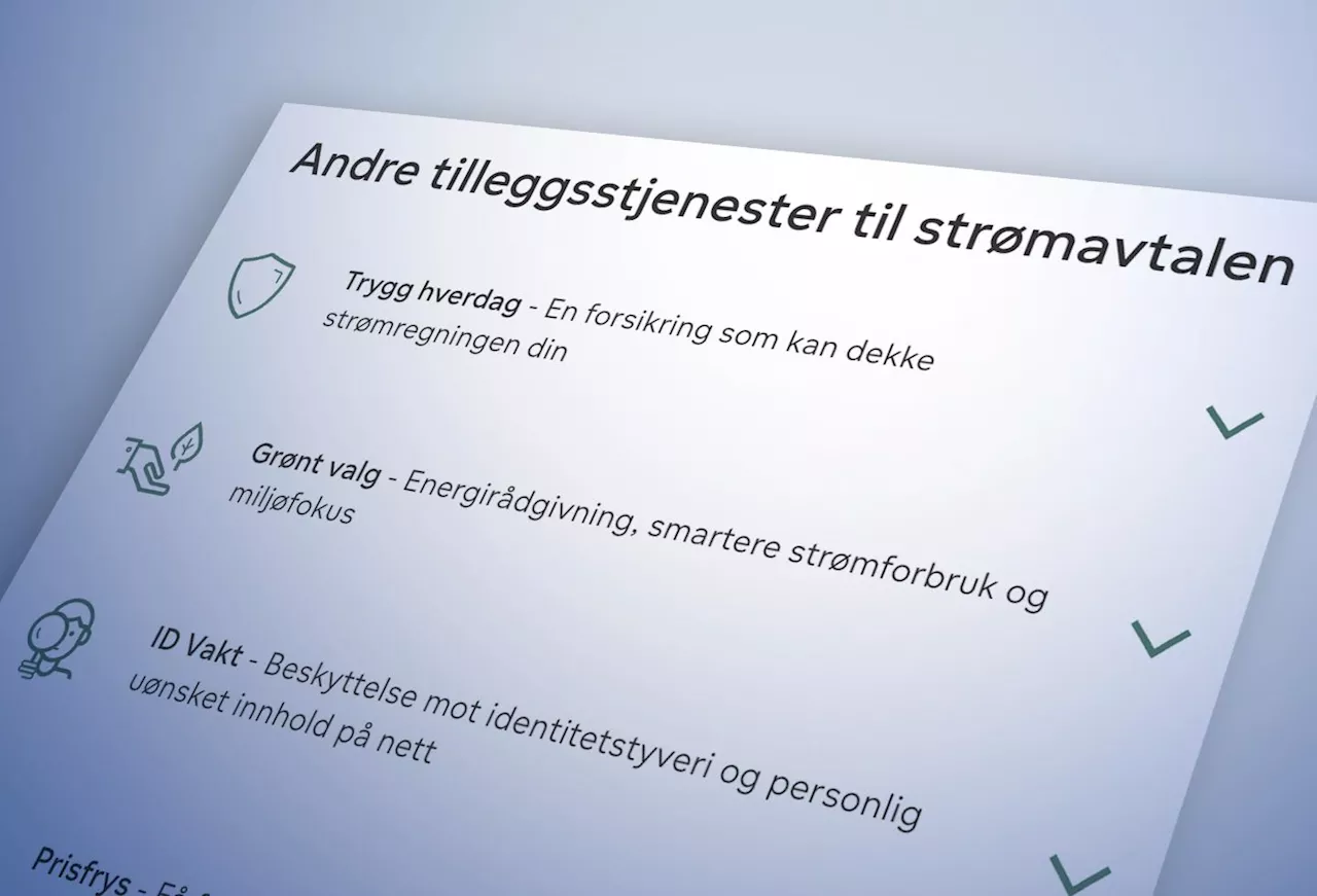 Ekstratjenester øker strømregningen med tusenvis i året: