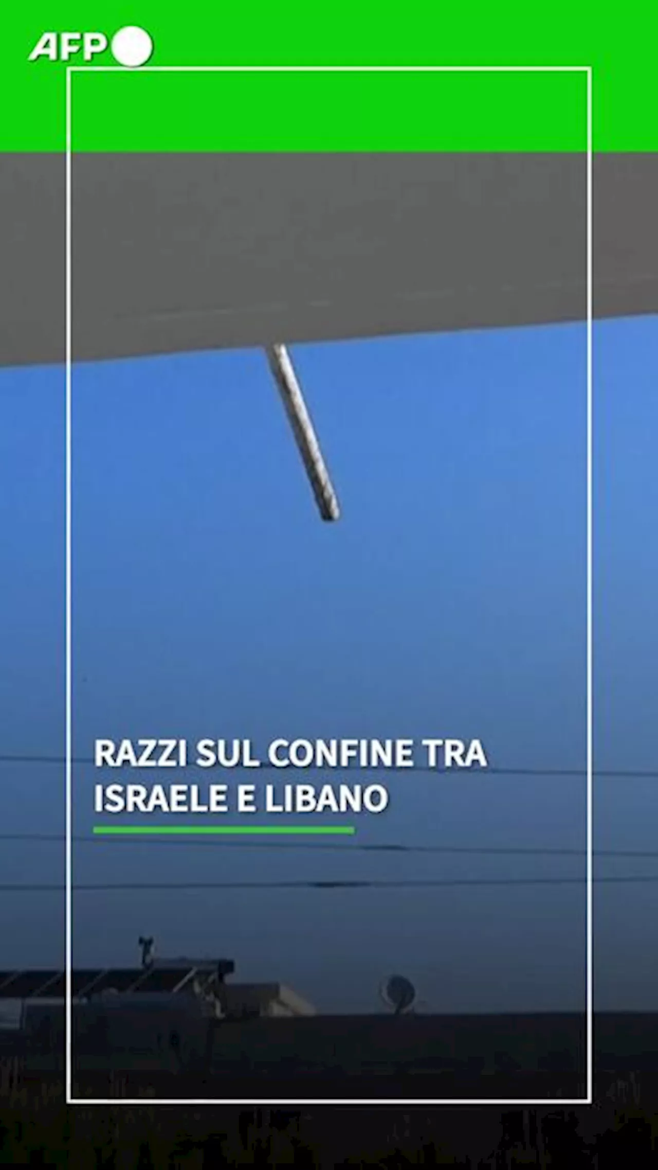 Scontro a fuoco lungo il confine tra Libano e Israele