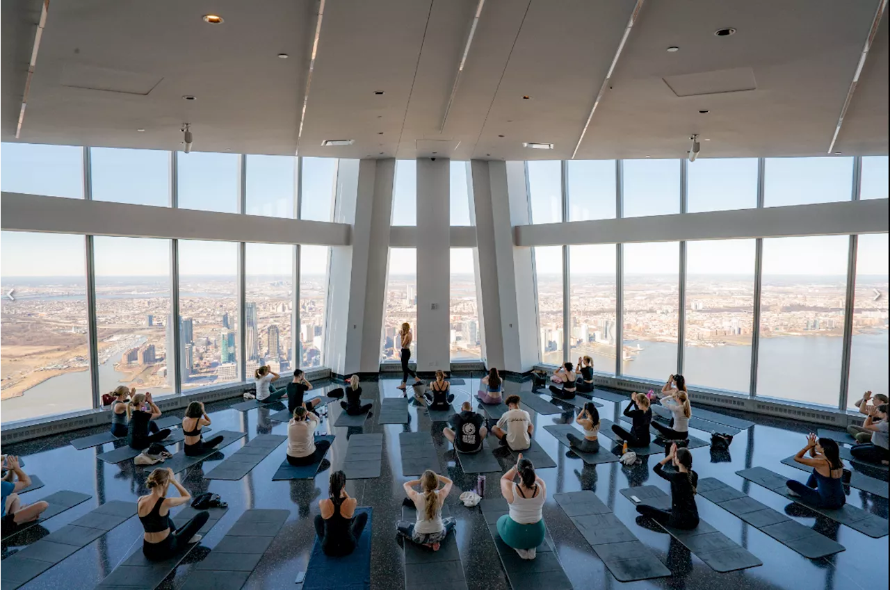 Up, up and away: Take the world's highest yoga class in NYC