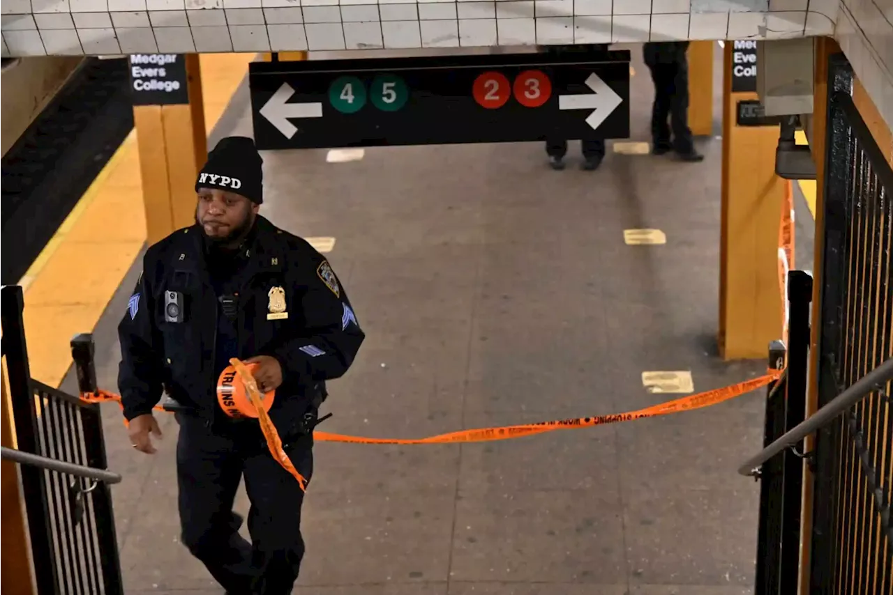 Widow of Brooklyn subway shooting victim sues MTA for $28 million over leaked crime scene photos