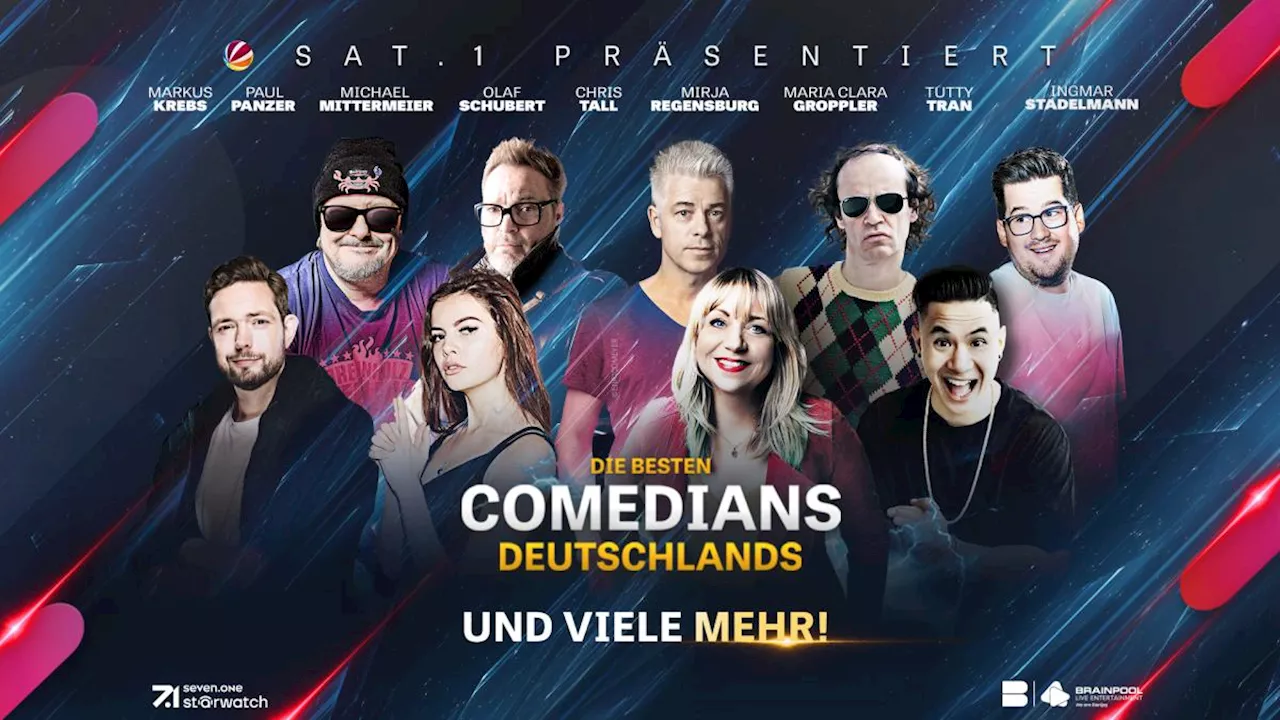 'Die besten Comedians Deutschlands' 2024: Sendetermine, Teilnehmer und alle Infos