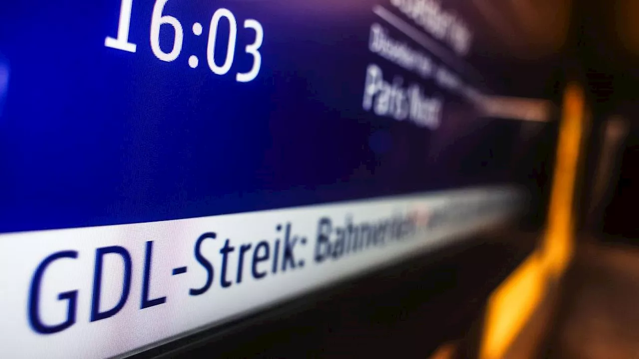 Droht ein GDL-Bahnstreik zu Ostern?